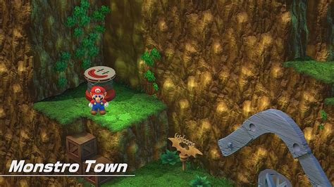 mario rpg how to get to monstro town